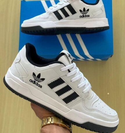 Adidas Forum Branco com preto